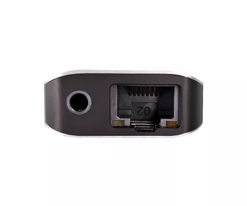 USB-C 9-in-1 docking station, HDMI 4K/60Hz, 3.5mm K 2x USB-A, USB-C load PD, USB-C data, SD/TF, RJ45